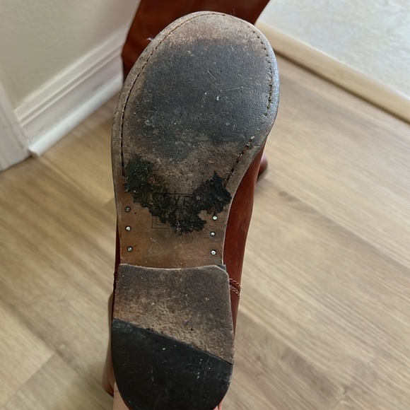 Brown Frye Melissa Button Boots 7.5 - Picture 4 of 5
